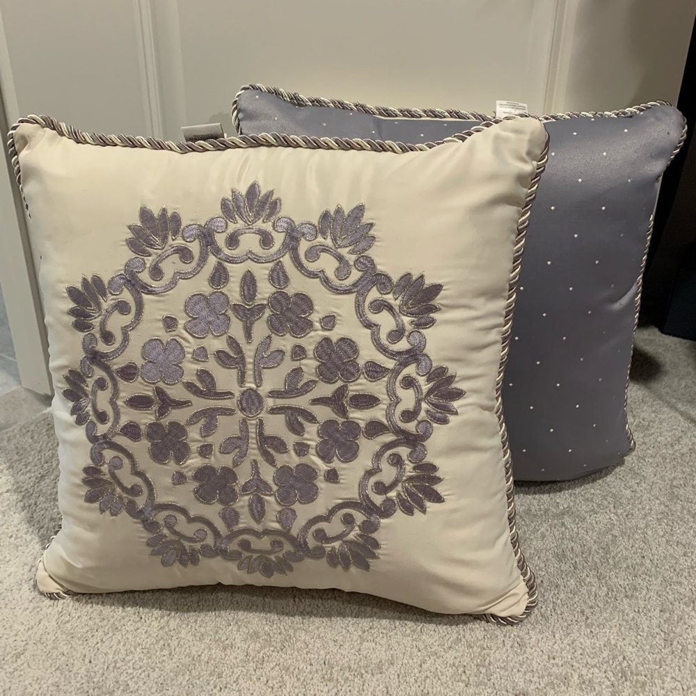 Set of Waterford Decorative Pillows